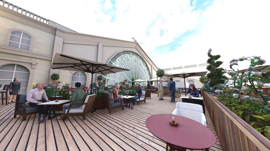 Bar roof top