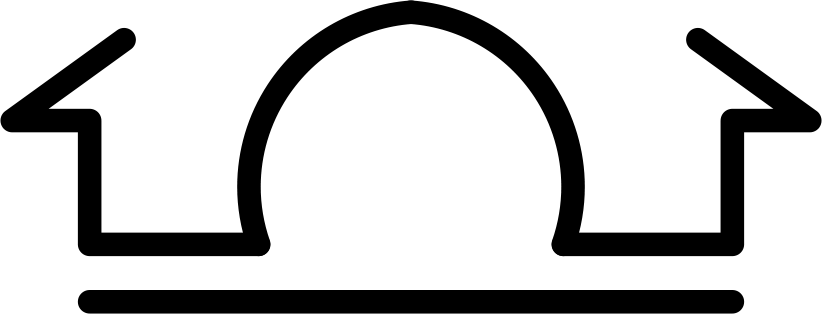 Bar roof top logo